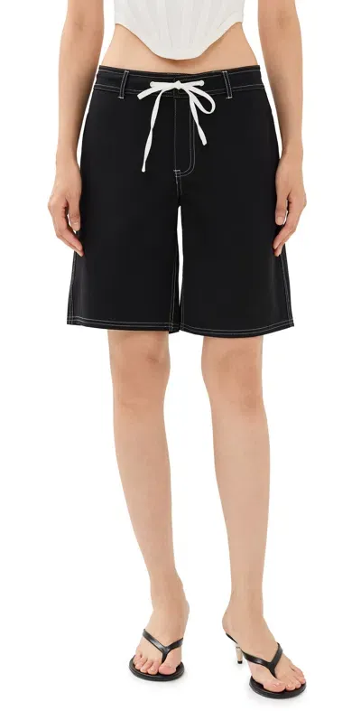 Lioness Vogue Contrast Shorts Onyx