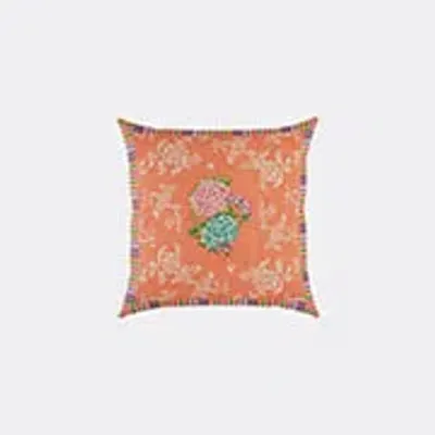 Lisa Corti Cushions Pink Uni In Orange