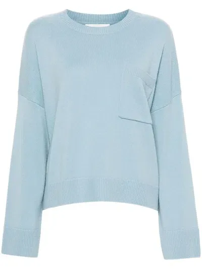 Lisa Yang Andie Sweater In Blue