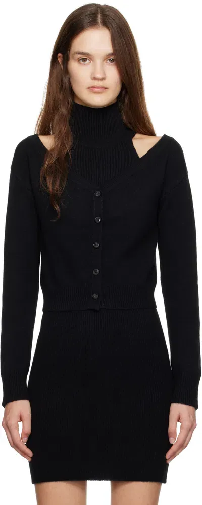 Lisa Yang Black Beata Cardigan In Bl Black