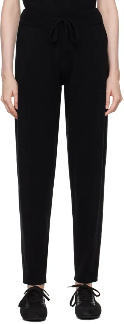 Lisa Yang Black Jo Lounge Pants In Bl Black