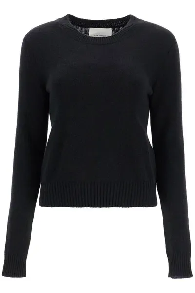 Lisa Yang Cashmere Mable Pullover In Black