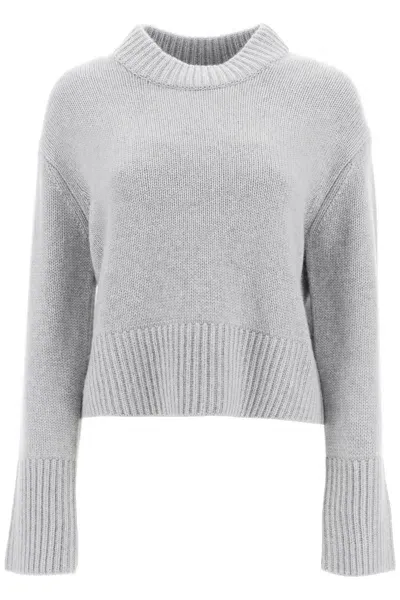 Lisa Yang Cashmere Sony Pullover Sweater Women In Gray