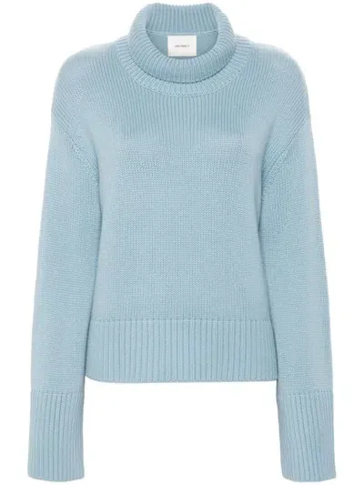 Lisa Yang Fleur Sweater In Blue