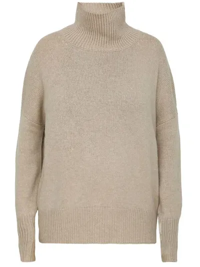 Lisa Yang Heidi Cashmere Turtle-neck Jumper In Brown