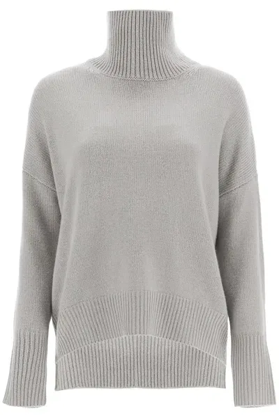 Lisa Yang High Necked Heidi Pullover Sweater In Multicolor