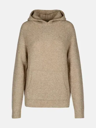 Lisa Yang 'ivy' Beige Cashmere Blend Sweater