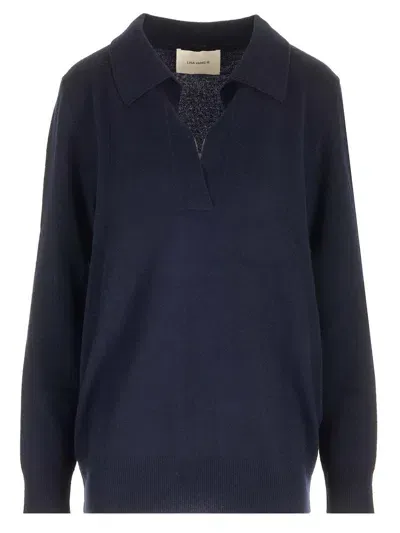 Lisa Yang Josefine Sweater In Blue