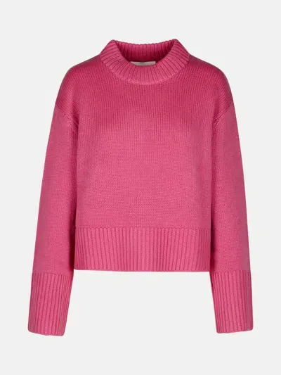 Lisa Yang Pink Cashmere 'sony' Sweater