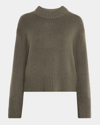 Lisa Yang Sony Cashmere Crewneck Sweater In Fern