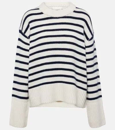 Lisa Yang Sony Striped Cashmere Sweater In Multicolor