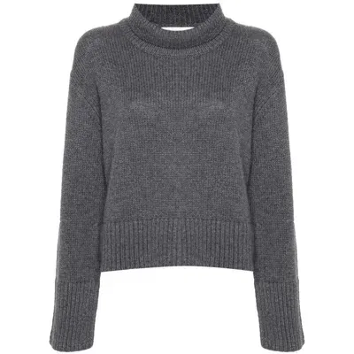 Lisa Yang Sweaters In Grey