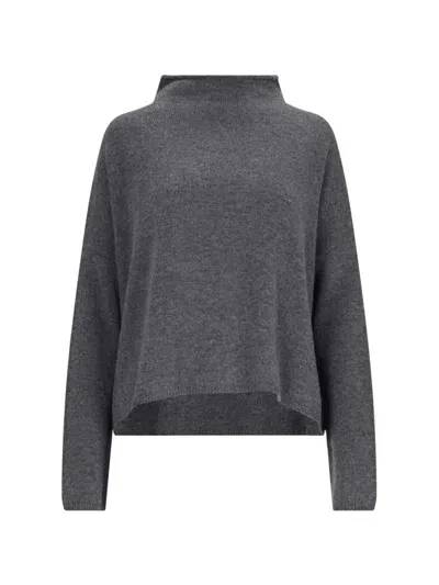 Lisa Yang Sweaters In Grey