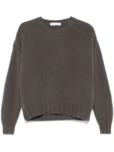 Liska Cashmere Sweater In 灰色