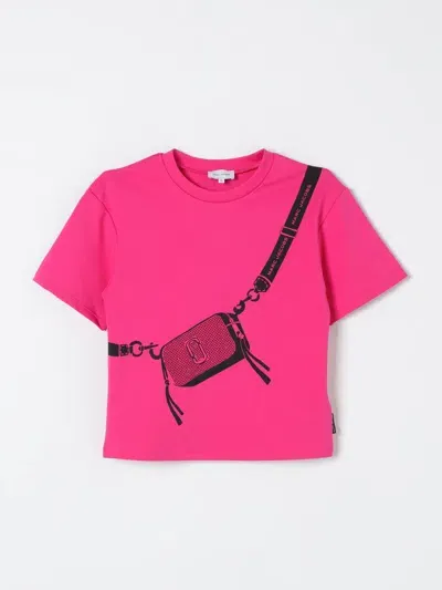 Little Marc Jacobs Kids' T-shirt  Kinder Farbe Fuchsia