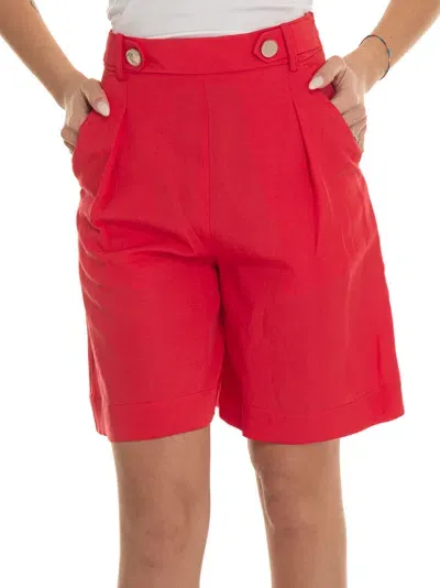 Liu •jo Bermuda Short In Red