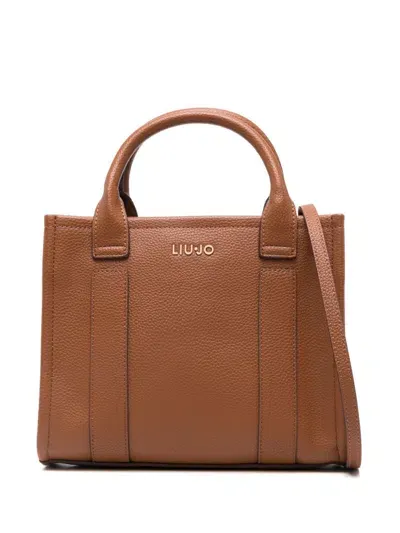 Liu •jo Better Tote Bag In Brown