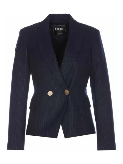 Liu •jo Blazer In Blue