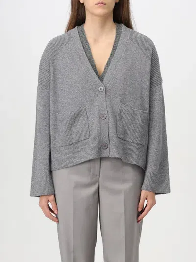 Liu •jo Cardigan Liu Jo Woman Color Grey In Grau