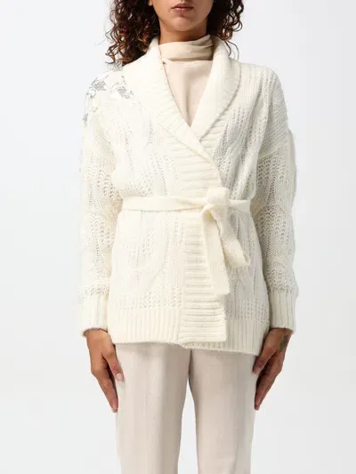 Liu •jo Cardigan Liu Jo Woman Color White In Weiss