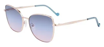 Liu-jo Eyewear Liu Jo Mod. Lj141s In Blue