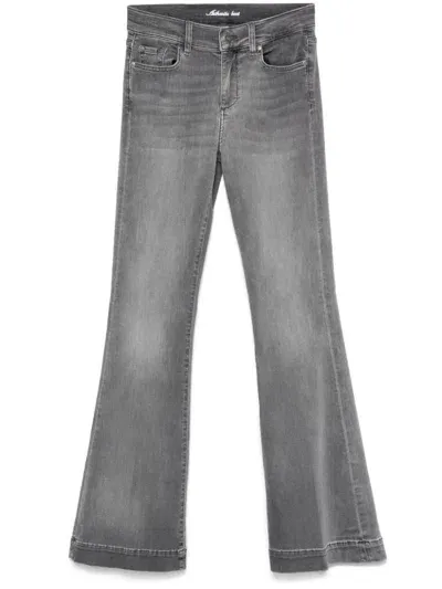 Liu •jo High-rise Flared Jeans In Grey