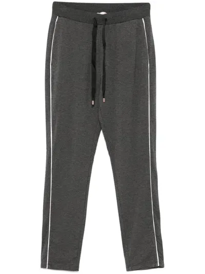 Liu •jo Logo-embellished Track Pants In Grey