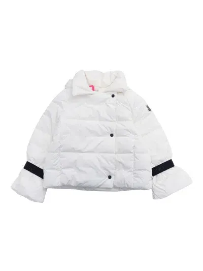 Liu •jo Kids' Padded Jacket In White