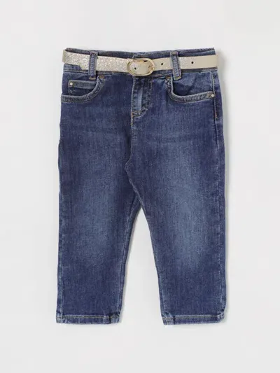 Liu •jo Pants Liu Jo Kids Color Denim In Blue