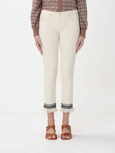 Liu •jo Pants Liu Jo Woman Color Natural