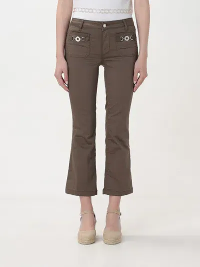 Liu •jo Pants Liu Jo Woman Color Olive