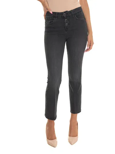 Liu •jo Princess Jeans In Black Denim