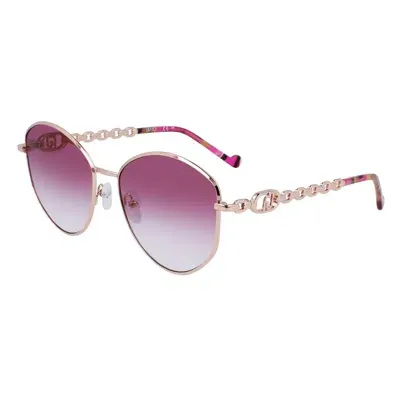 Liu •jo Liu Jo Sunglasses In Gold