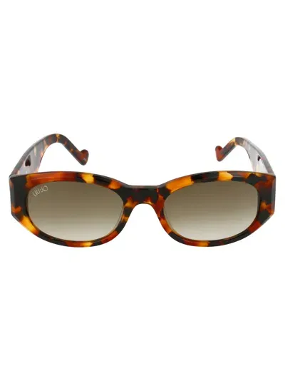 Liu •jo Liu Jo Sunglasses Lj716 S 215 In Brown