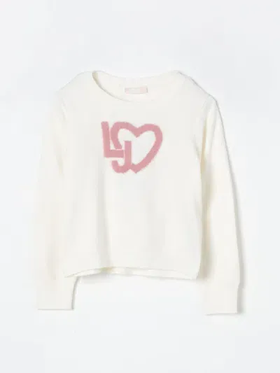 Liu •jo Sweater Liu Jo Kids Color Butter In 黄油色