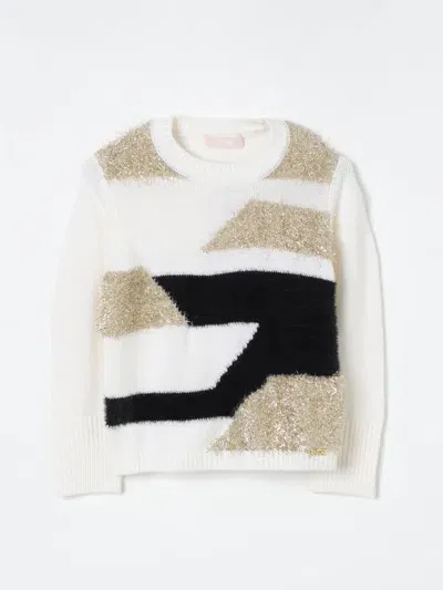 Liu •jo Sweater Liu Jo Kids Color Butter In 黄油色