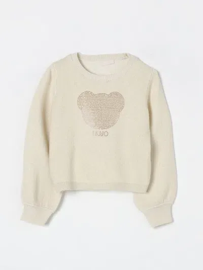 Liu •jo Sweater Liu Jo Kids Color Butter In 黄油色