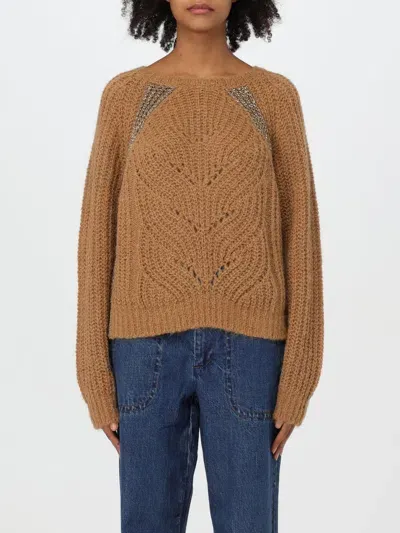 Liu •jo Sweater Liu Jo Woman Color Brown In Braun