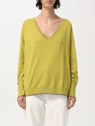 Liu •jo Sweater Liu Jo Woman Color Green In Grün