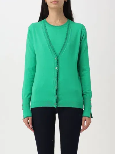 Liu •jo Sweater Liu Jo Woman Color Moss Green In Moosgrün