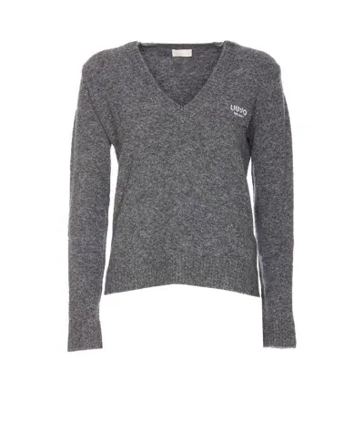 Liu •jo Liu Jo Sweaters In Grey