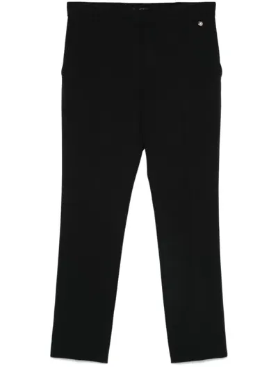 Liu •jo Tapered Trousers In Black