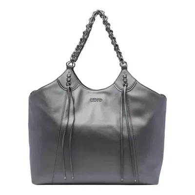 Liu •jo Tote Bag In Grey