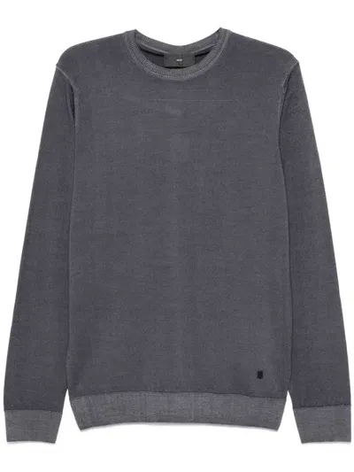 Liu •jo Wool Sweater In Grau