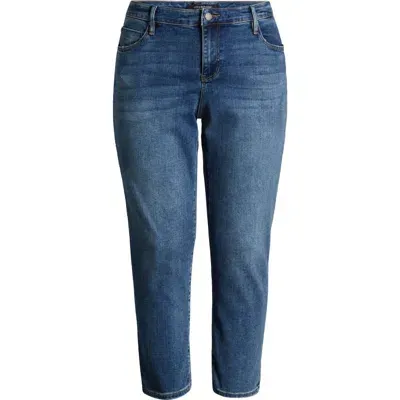 Liverpool Kennedy Crop Straight Leg Jeans In Mcallaster