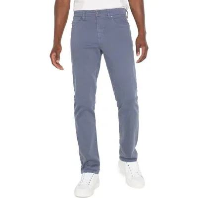 Liverpool Kingston Modern Straight Leg Jeans In Slate Blue