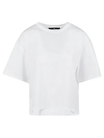 Liviana Conti Oversized Cotton T-shirt In White