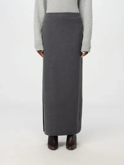 Liviana Conti Skirt  Woman Color Charcoal