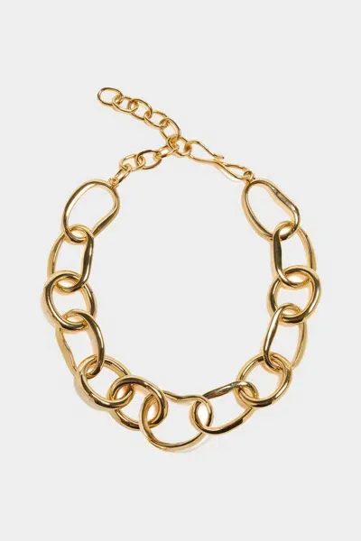 Lizzie Fortunato Porto Chain Necklace In Gold