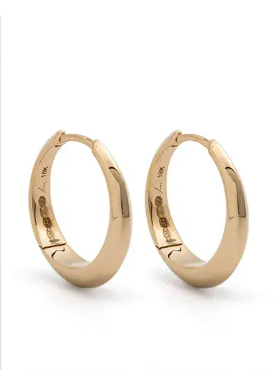 Lizzie Mandler Fine Jewelry 18kt Yellow Gold Large Crescent Hoop Earrings In Yg - Yellow Gold